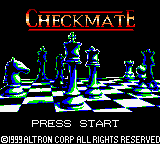 Checkmate (Japan) (En,Ja) Title Screen